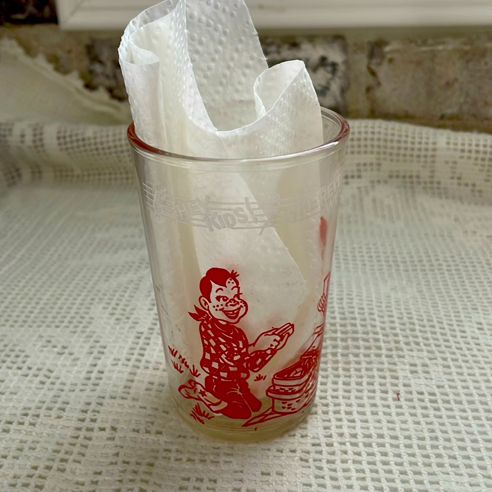 Vintage Welch’s Howdy Doody Glass